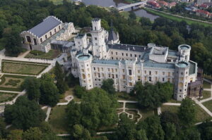 weed in Hluboka Castle