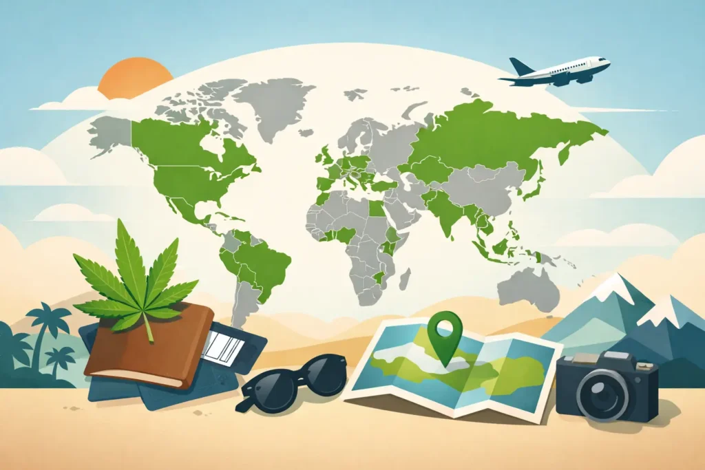 Where Is Weed Legal? A Traveler’s 2026 Map